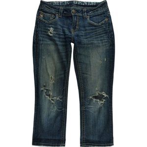 MEK DNM Denim Seville Easy Capri Crop Jeans A308